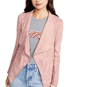 STEVE MADDEN X BB DAKOTA Freda Faux suede jacket